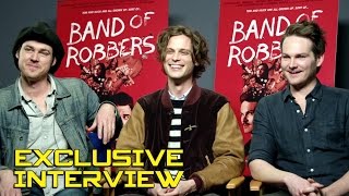 Aaron Nee, Matthew Gray Gubler & Adam Nee Exclusive Interview - BAND OF ROBBERS (2016) video