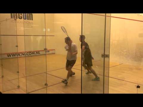 Laurens Jan Anjema (HSRC de Diepput) vs Simon Roesner (Squash Maastricht)