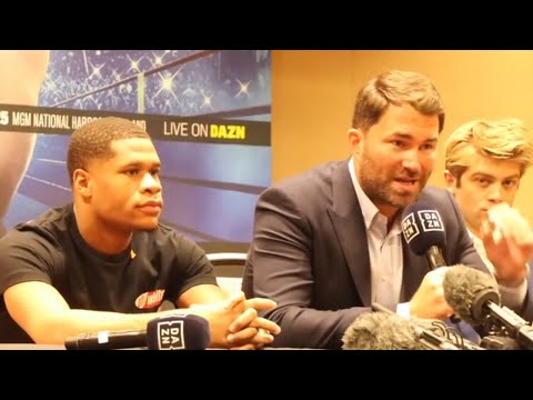 FULL AUDIO: Devin Haney, Eddie Hearn Media Call