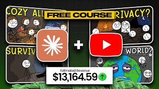 Claude Code + YouTube Faceless = $13,000/Month thumbnail
