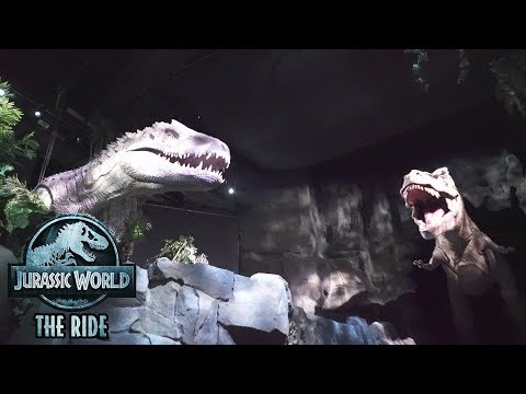 Indominus Rex Returns in Jurassic World The Ride | Universal Studios Hollywood