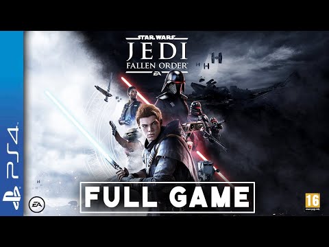 STAR WARS JEDI FALLEN ORDER  - Full PS4 Gameplay Walkthrough | FULL GAME (PS4 Longplay)