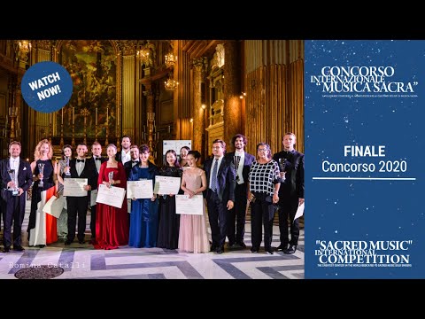 Final - Gala Concert of 2020 Sacred Music International Competition for Let's Sing Oratorio Music!