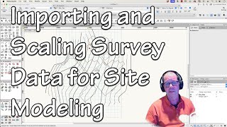 Importing and Scaling Survey Data for Site Modeling