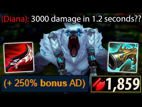 520% AD RATIO VOLIBEAR?? WHY DOES MY ULT DO 1431 DAMAGE?? FULL LETHALITY CURB STOMP