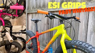 ESI Grips Install | Salsa Beargrease | Surly Ice Cream Truck | Surly Pugsley | Fat Bike