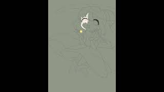 オリジナル(クラゲ)名前はないです。【イラストメイキング】