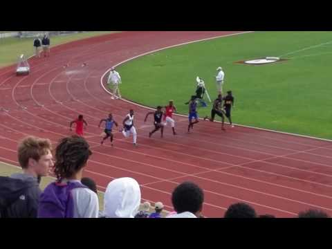 AHSAA State Prelims - 7A Boys 100m Heat 3