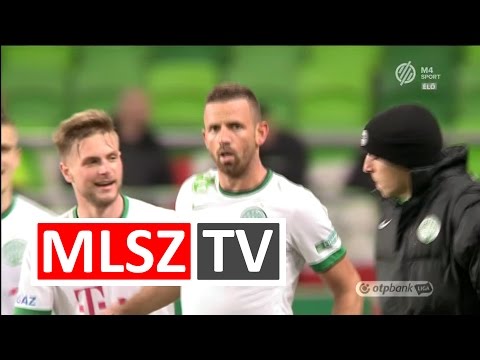 Busai Attila gólja a Ferencvárosi TC - Budapest Honvéd mérkőzésen