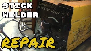 🔧How to repair old stick welding machine