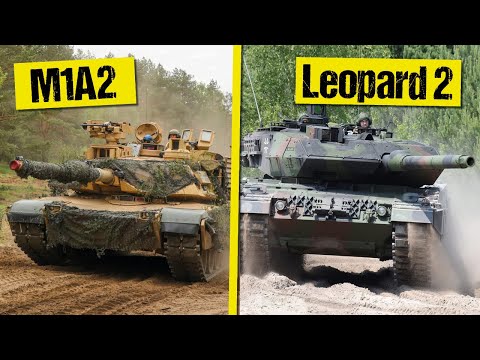 German Leopard 2 VS American M1 Abrams
