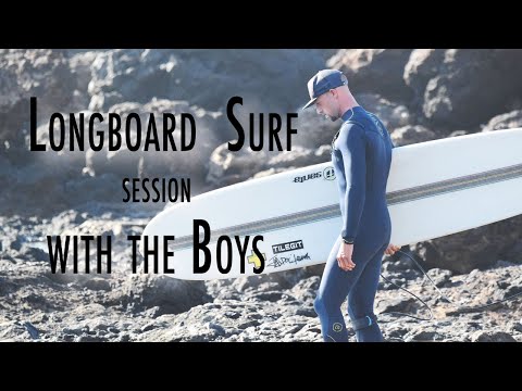 Longboard session with the Boys I Tenerife - Surf Sessions I Ep 105
