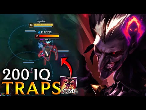 200 IQ Traps! (AP Jungle Shaco Carry!)
