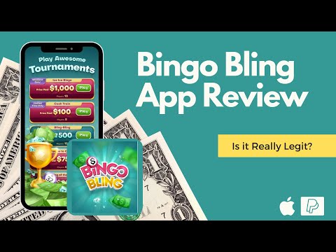 Bingo Bling 2023 App Review - YouTube