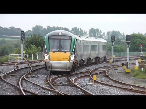 IE 22000 Class Intercity Train number 22337 - Portarlington Station