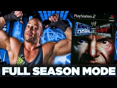 WWE SmackDown! vs. RAW Season Mode - FULL MOVIE! (Starring Rob Van Dam)