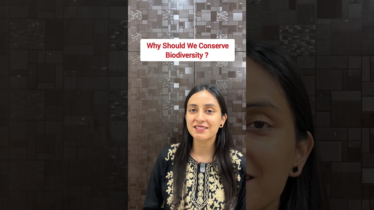 Why should we Conserve Biodiversity? #neet #class12 #ytshorts #study #shorts #shortsvideo #biology
