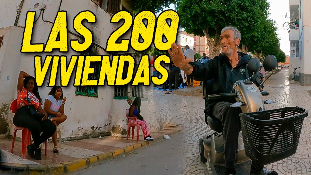 PROSTITUTAS y HELICÓPTEROS en LAS 200 VIVIENDAS | Roquetas del mar 🇪🇸