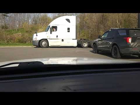 Truck driver dumped drug out of his truck