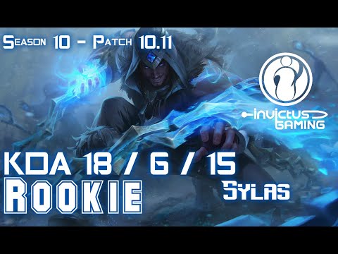 IG Rookie SYLAS vs YASUO Mid - Patch 10.11 KR Ranked