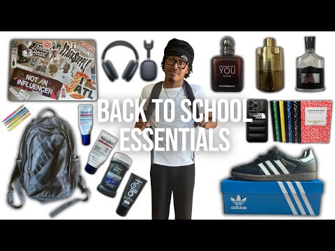 Men’s Back To School Essentials For 2025!