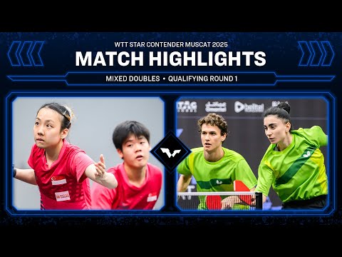 Quek/Ser vs Katsman/Abraamian | XD QR1 | #WTTMuscat 2025