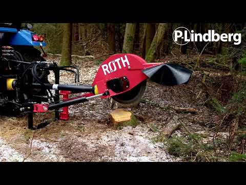 Stubbfräs för traktor, Roth