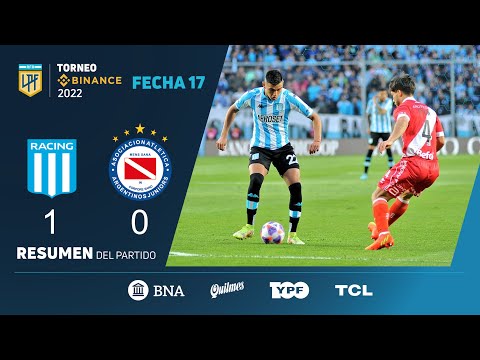 #TorneoBinance | Fecha 17 | resumen de Racing - Argentinos