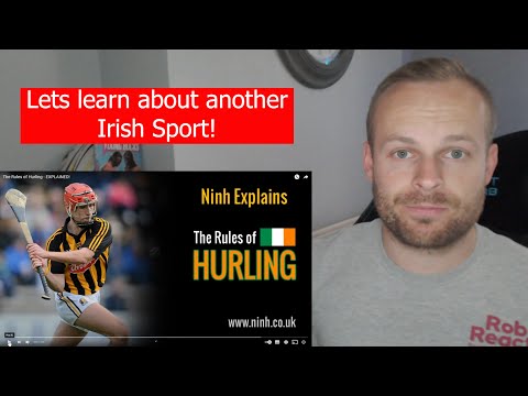 Rob Reacts to... The Rules of Hurling - EXPLAINED!