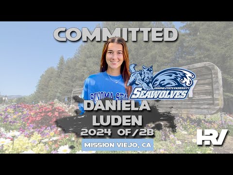 2024 Daniela Luden Outfield and Second Base, Softball Skills Video - BSC Bengals