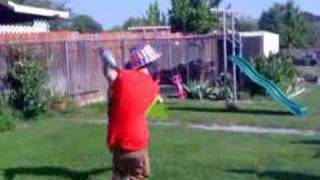 Tiger Rider vs Time sprinkler