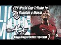 FIFA World Cup Tribute To Cristiano Ronaldo and Lionel Messi | Hayya Hayya (Better Together) | #fan