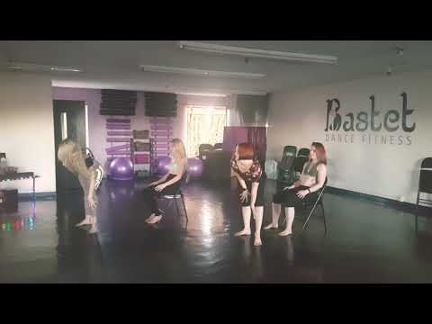 Lap Dance Choreography - Party Monster by The Weekend  - Lap Dance Workshop Day 2 Group 1
