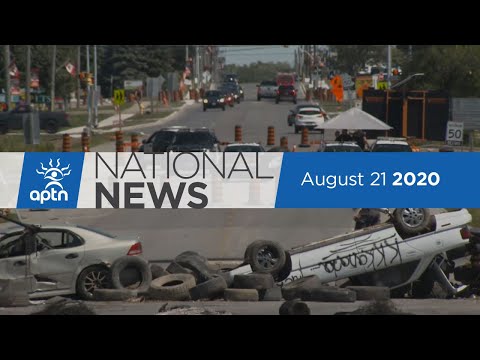 APTN National News August 21, 2020 – Leaders address Caledonia conflict, Back-to-school policy