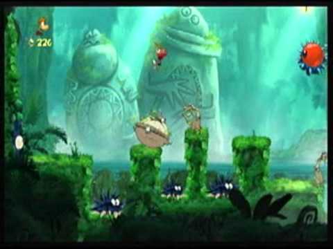 Walkthrough Rayman Origins Wii - Part 34: Up and Down