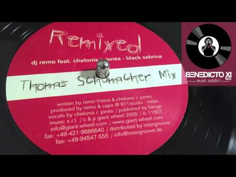 DJ REMO & CHELONIS R. JONES - Black Sabrina (Thomas Schumacher Mix ) ★ Vinyl rip