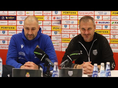 2022-11-13 Sandecja Nowy Sącz - Wisła Kraków 1-1 (0-1), pomeczowa konferencja prasowa