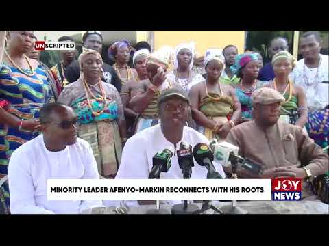 Unscripted: Minority Leader Alexander Afenyo-Markin reconnects with his roots