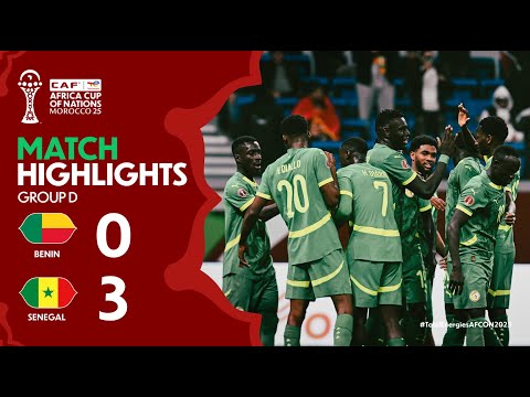 HIGHLIGHTS | Benin 🆚 Senegal | #TotalEnergiesAFCON2025 - Group D