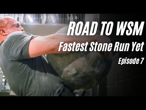 WORLDS STRONGEST MAN 2023 W7 | Stone Run PB