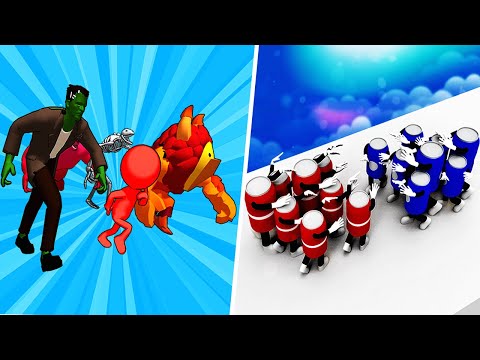 Monster Draft | Pepsi and Coke Wars - Gameplay Walkthrough Max Levels (Part 1)