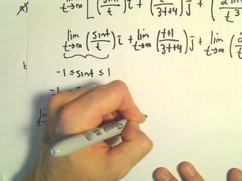 Finding the Limit of a Vector Function - Another Ex 2