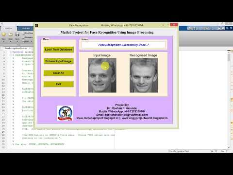 Face Recognition Using Image Processing Using Matlab Project Code