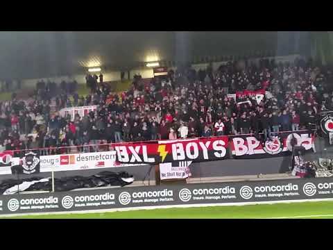 RWDM vs VIRTON ambiance fin de match 1-1 + hommage à jelle