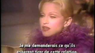 1992   Madonna Interview on the set of Deeper and Deeper Video