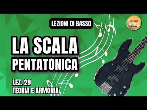 Lezioni di Basso #29 Teoria e Armonia - La scala pentatonica