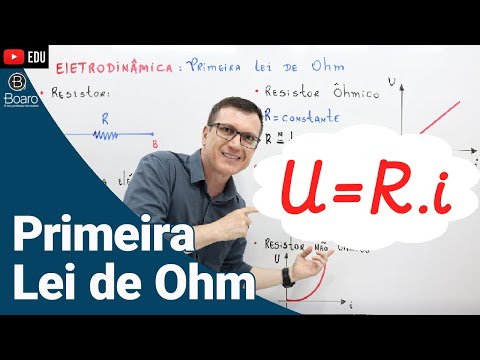 PRIMEIRA LEI DE OHM | ELETRODINÂMICA | AULA 5 - Professor Boaro