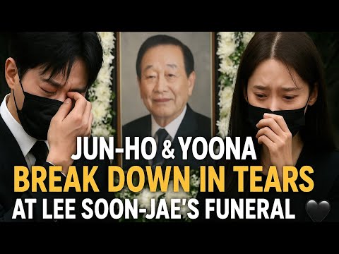 “Jun-Ho & YoonA Break Down in Tears at Lee Soon-Jae’s Funeral — A Heart-Shattering Moment 😭🖤”