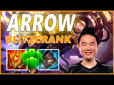 ⚡ARROW BLITZCRANK SUPPORT GAMEPLAY⚡SEASON 12 LEAGUE OF LEGENDS