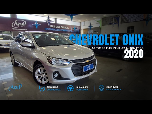 Vídeo CHEVROLET ONIX 1.0 TURBO FLEX PLUS LTZ AUTOMÁTICO
